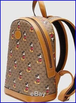 gucci backpack mickey mouse.